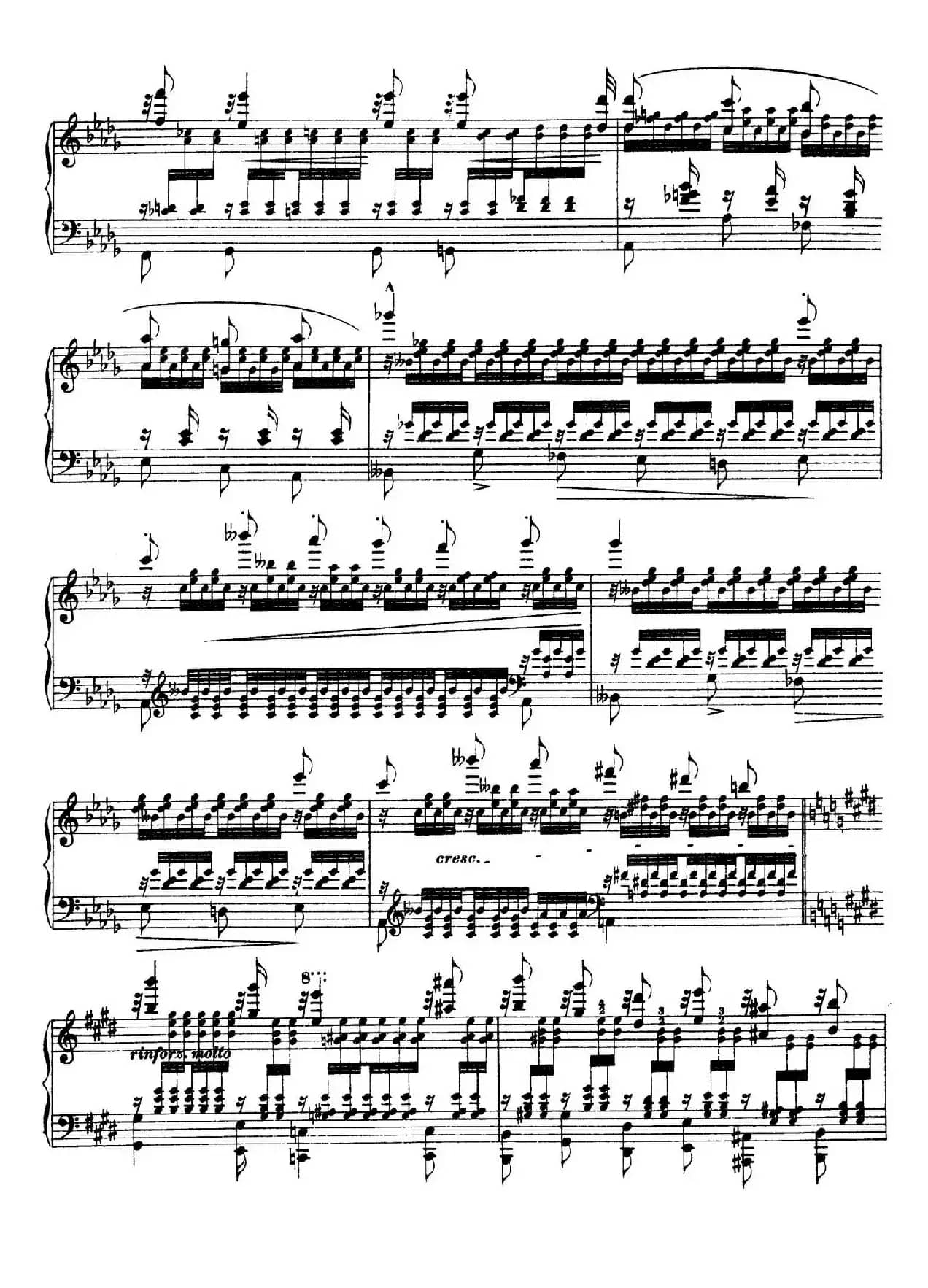 12 Etudes d'execution Transcendante S.139(12首超技练习曲·12)