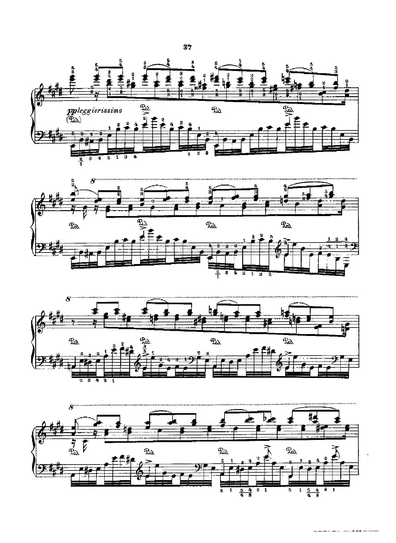 53首以肖邦练习曲为素材而作的练习曲(No.45)