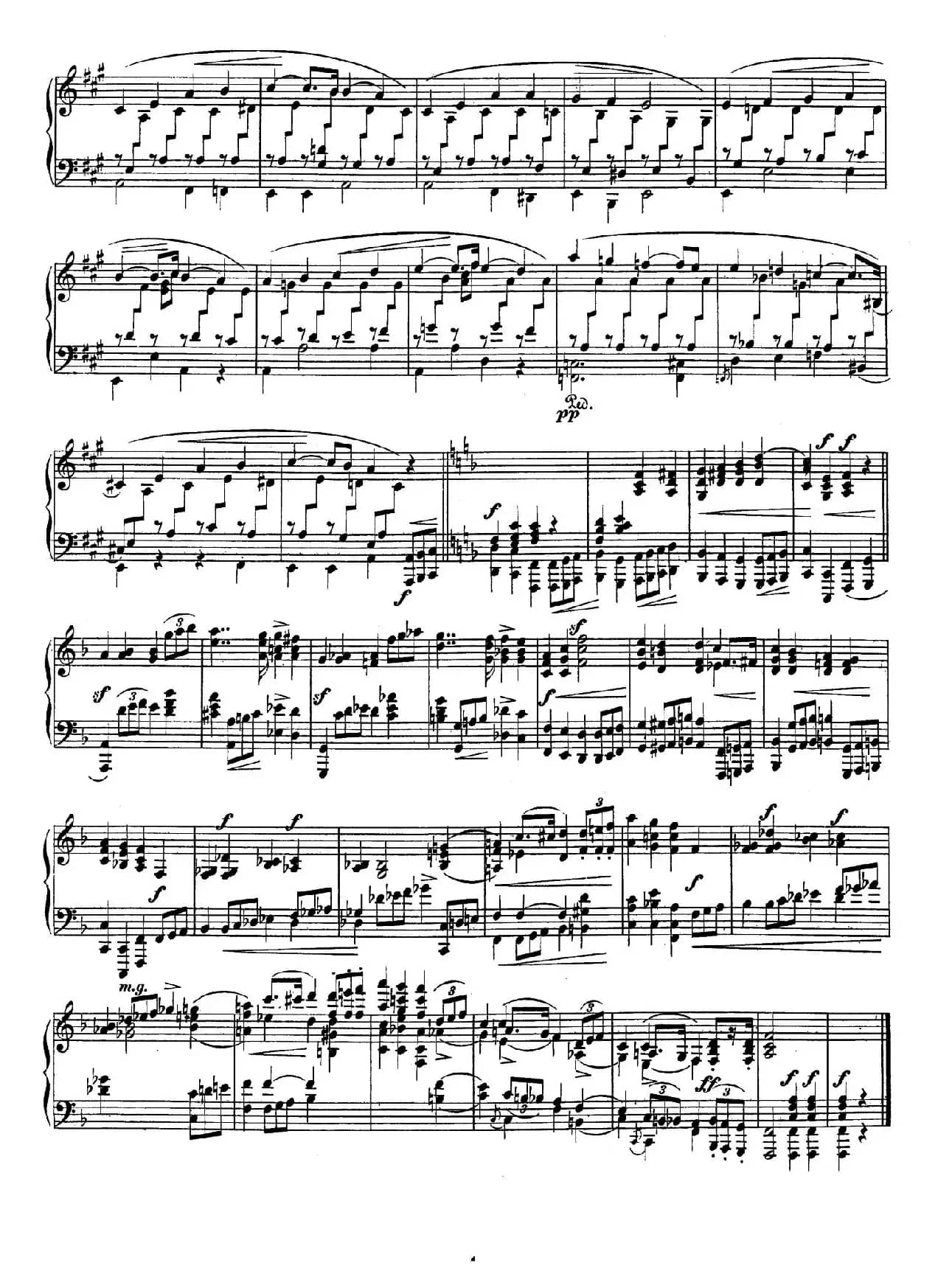 Novelletten Op.21（1）