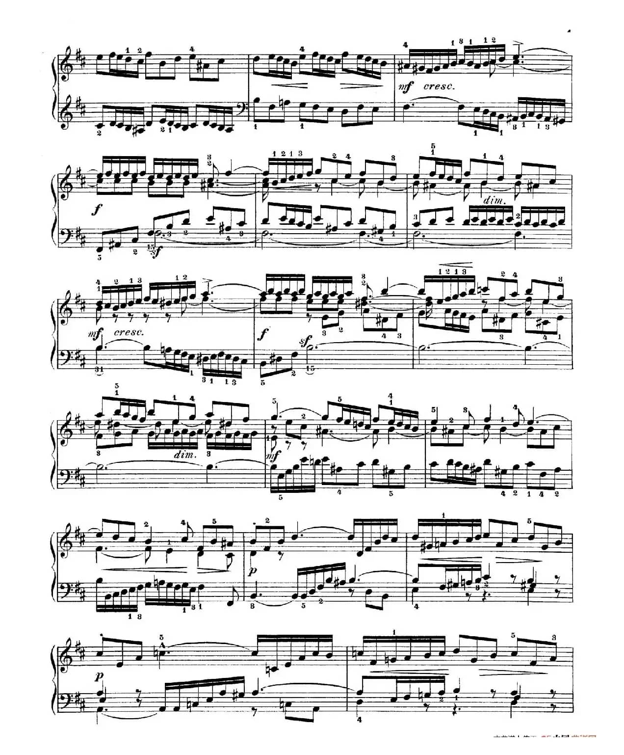 Six Partitas BWV 825-830（6首帕蒂塔·4）