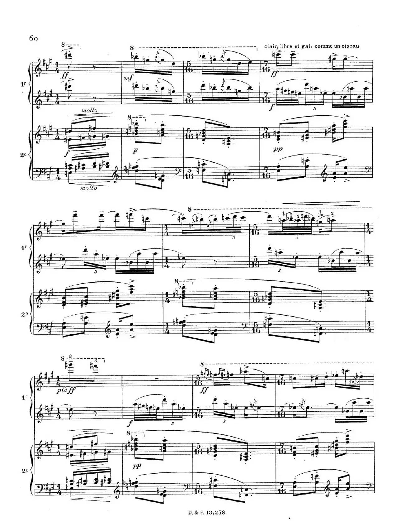 Visions de l'Amen（阿门的幻想·双钢琴·Ⅴ）