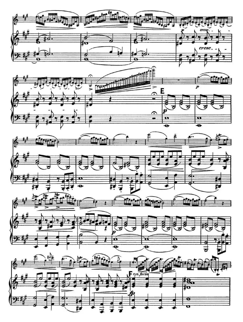 Rode Concerto No.7 in A Major（小提琴+钢琴伴奏）