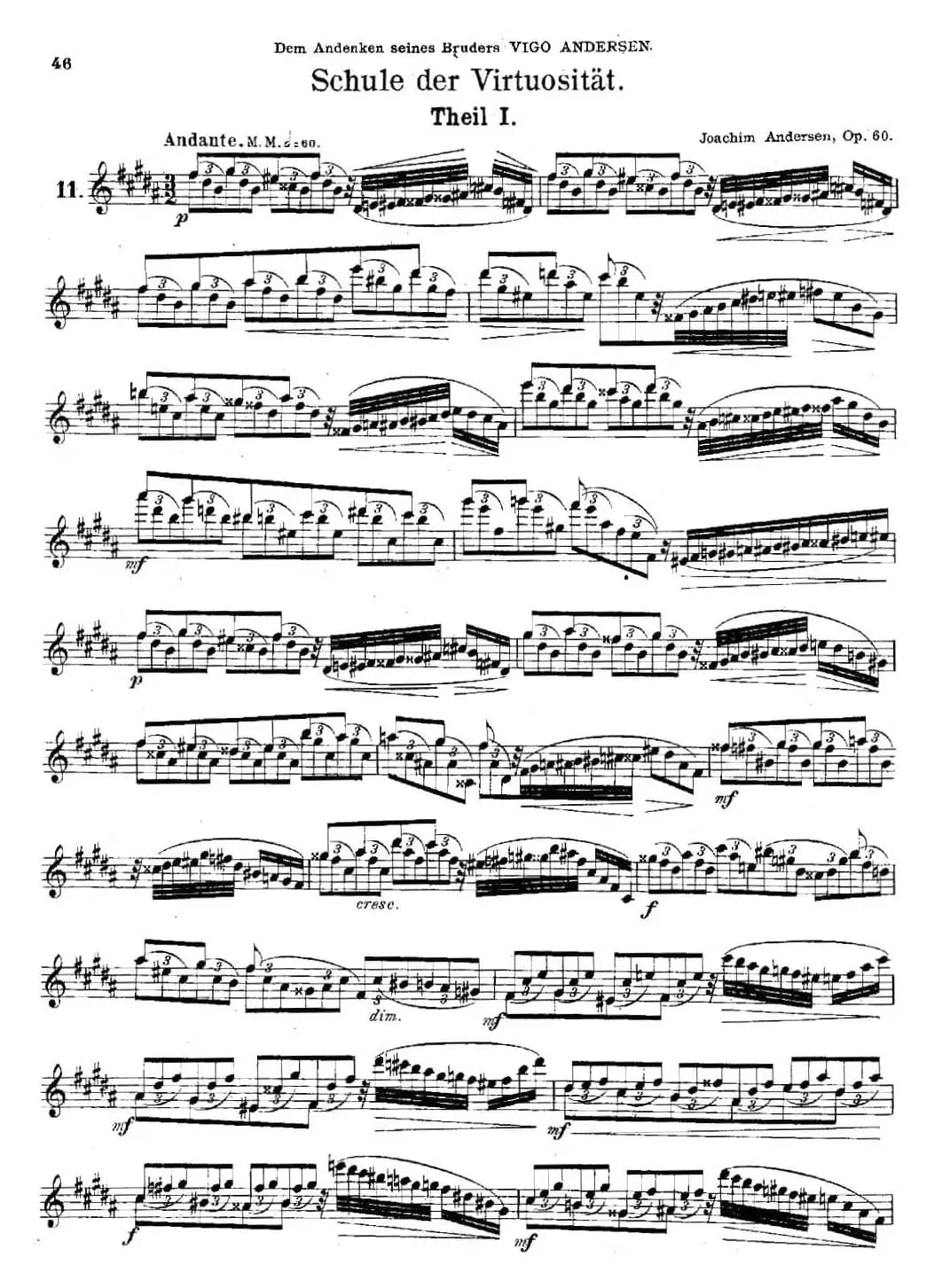 Schule der Virtuosität. Op. 60（11）