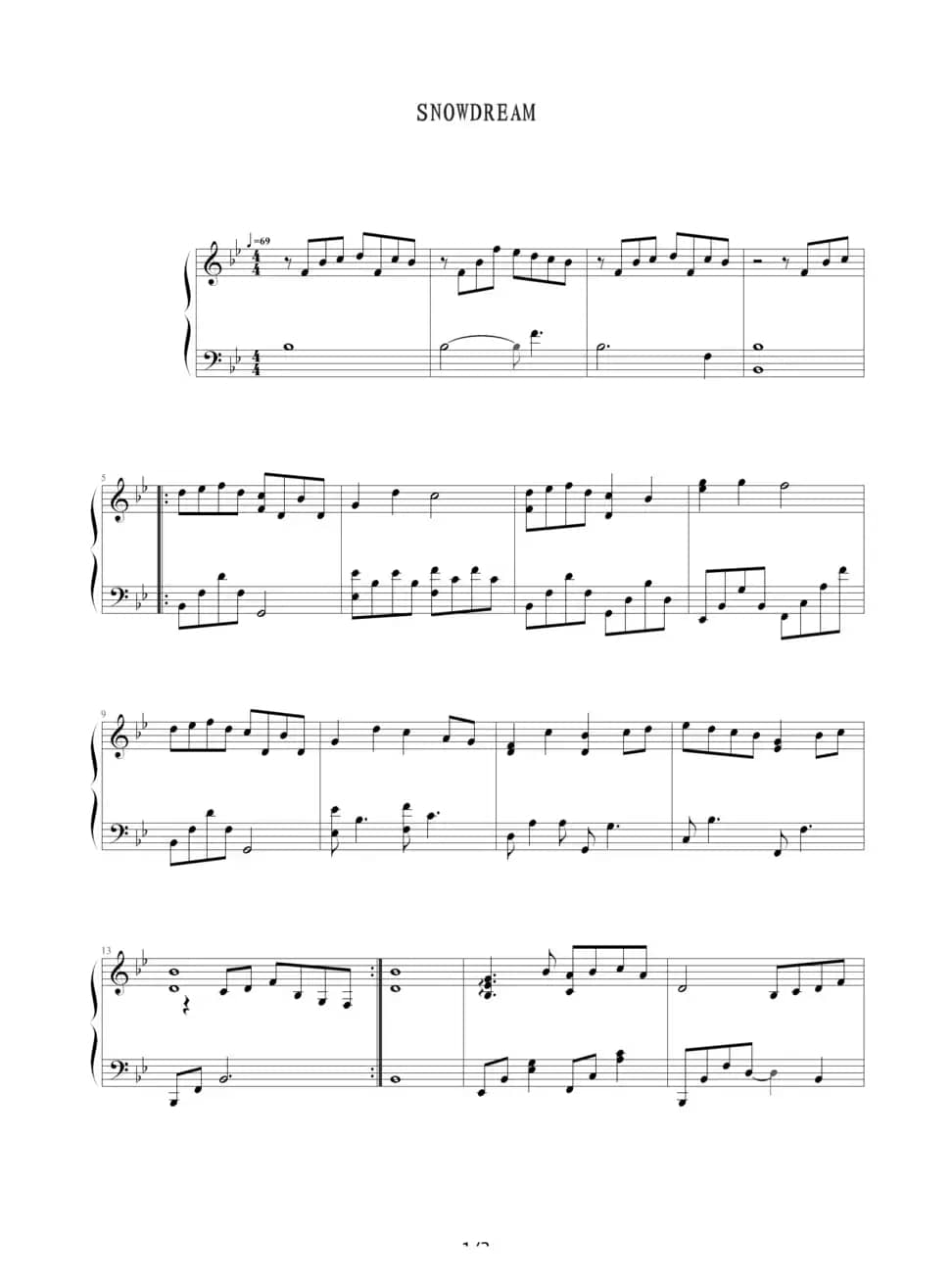 Snowdreams（雪之梦）
