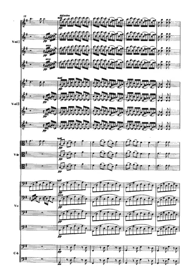 半个月亮爬上来（弦乐队+独奏小提琴+女中音）