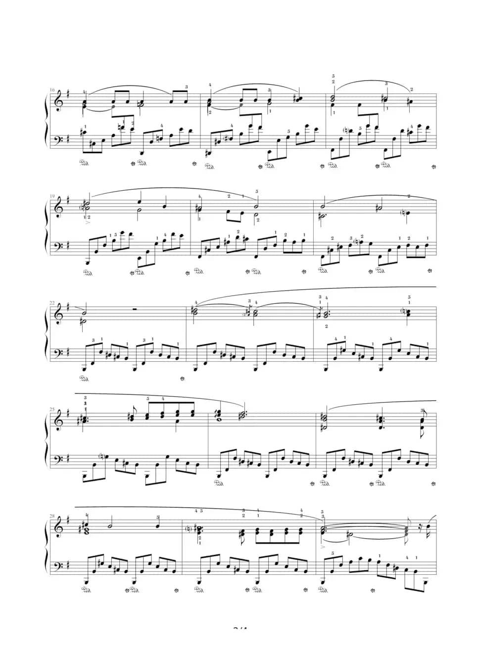 e小调夜曲，Op.72,No.1（肖邦第19号夜曲）