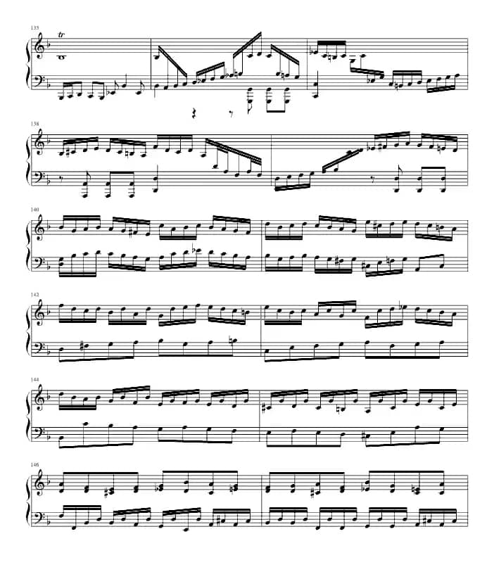 Concerto（巴赫第一键盘乐协奏）