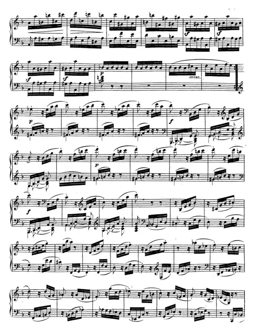 贝多芬钢琴奏鸣曲17 暴风雨 d小调 Op.31 No.2 D minor