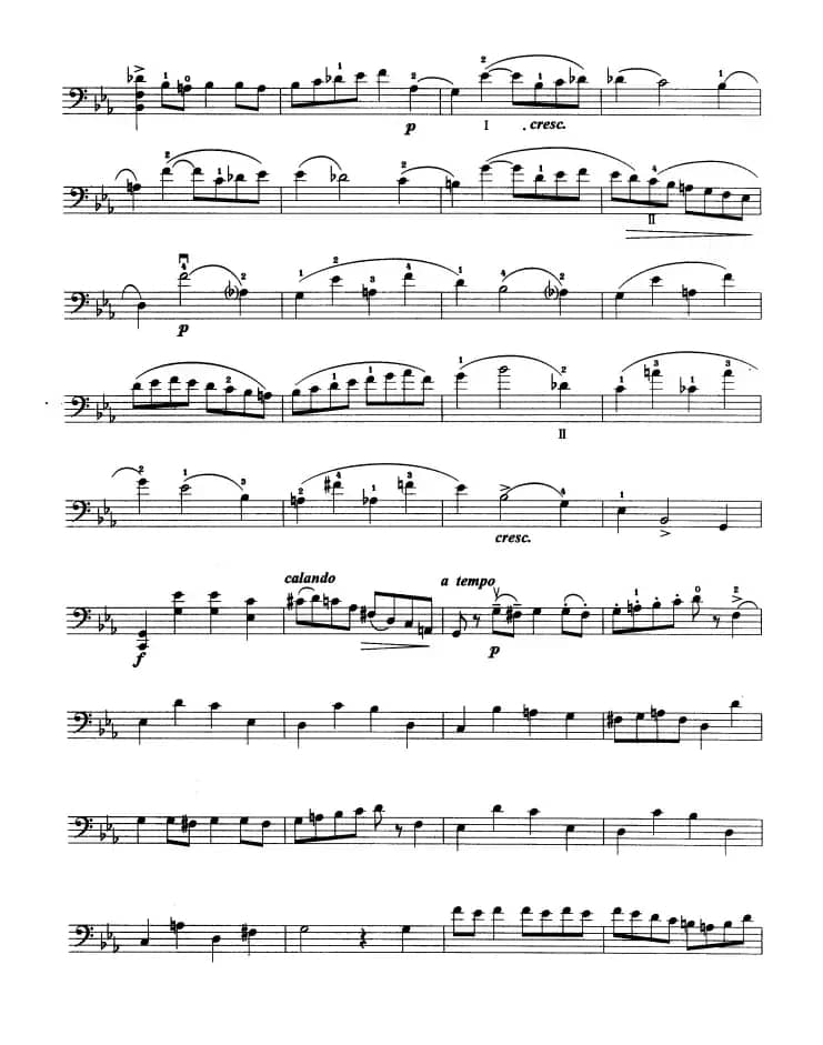 大提琴考级教程·第六级（大提琴）