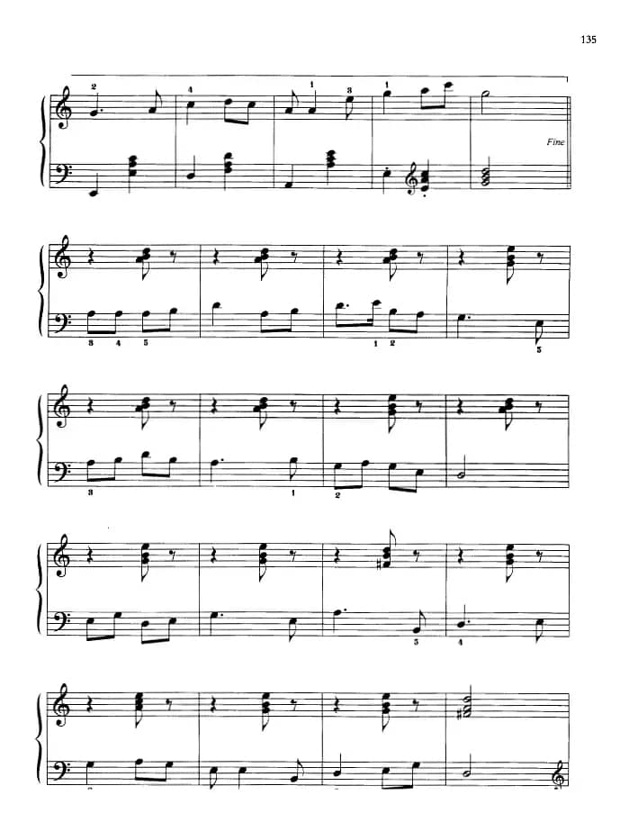 110首中国民歌钢琴小曲集：哪样儿最好看？