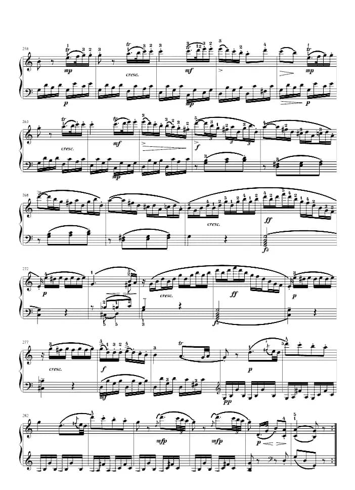 莫扎特C大调第十钢琴奏鸣曲