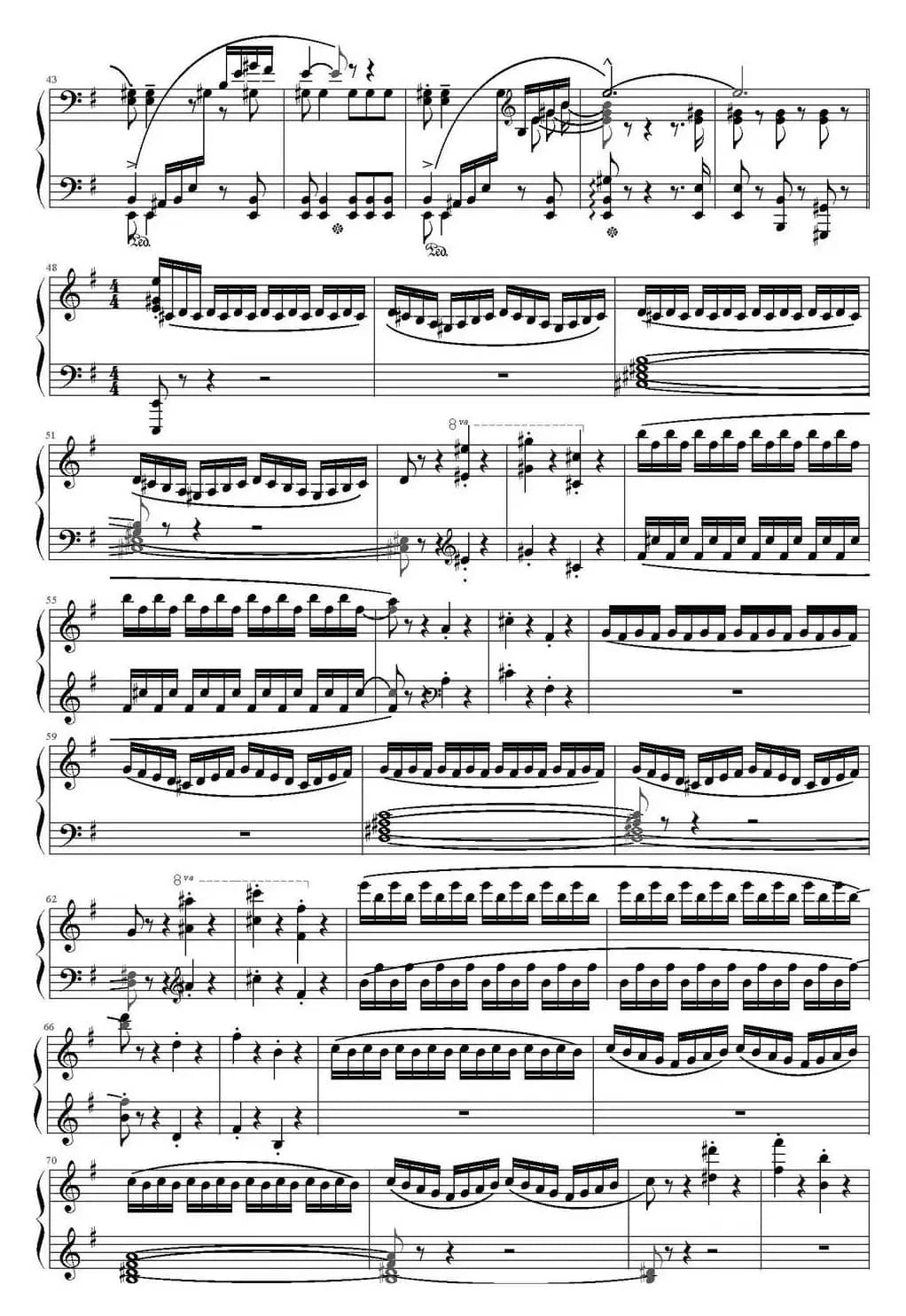 歌剧《威廉·退尔》序曲（钢琴独奏完整版）