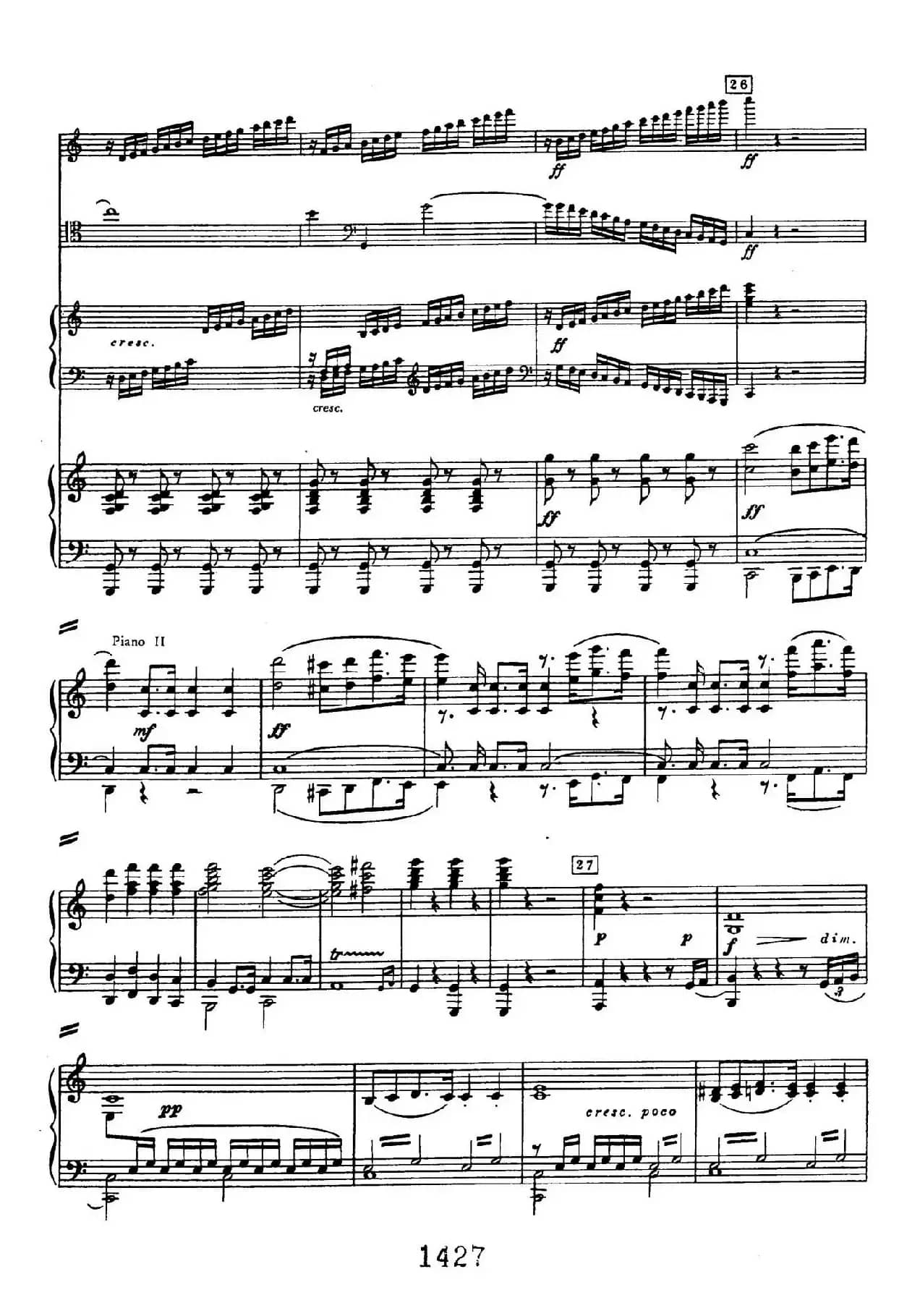 Triple Concerto in C Major Op.56(C大调三重协奏曲·双钢琴·Ⅰ)
