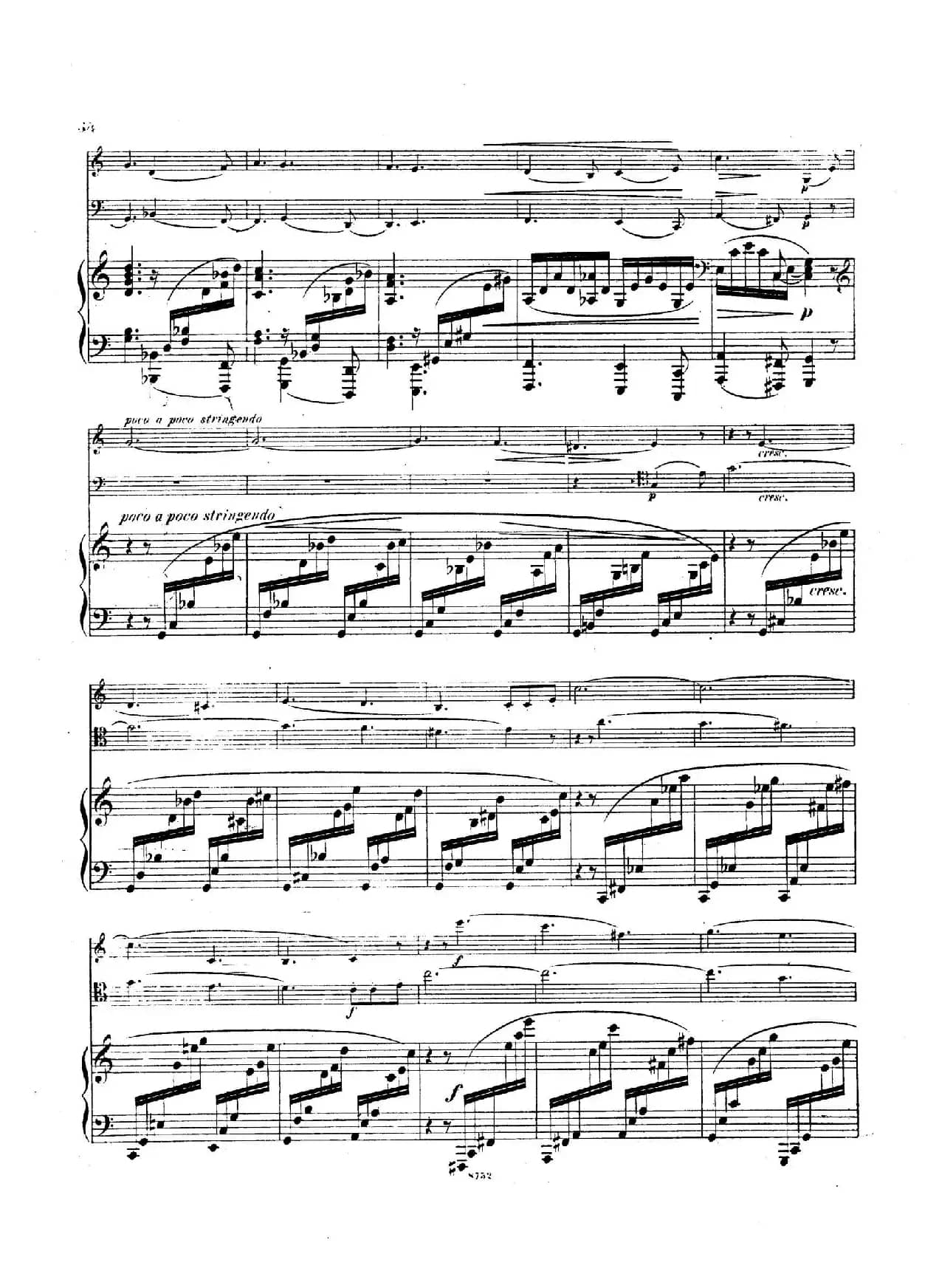 Piano Trio No.3 in c Minor Op.101（c小调第三钢琴三重奏）