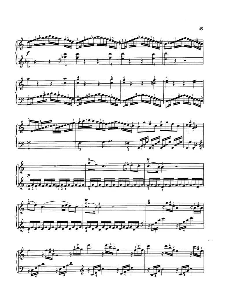 奏鸣曲（C大调 莫扎特作曲）