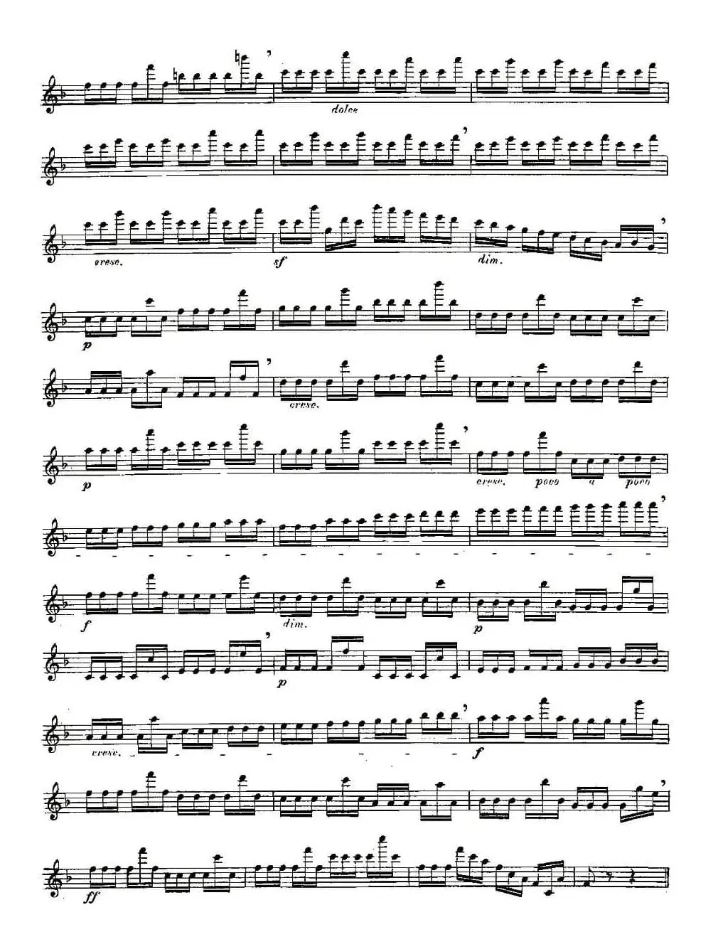 Moyse - 25 Studies after Czerny flute [5]（25首改编自车尔尼作品的练习曲）