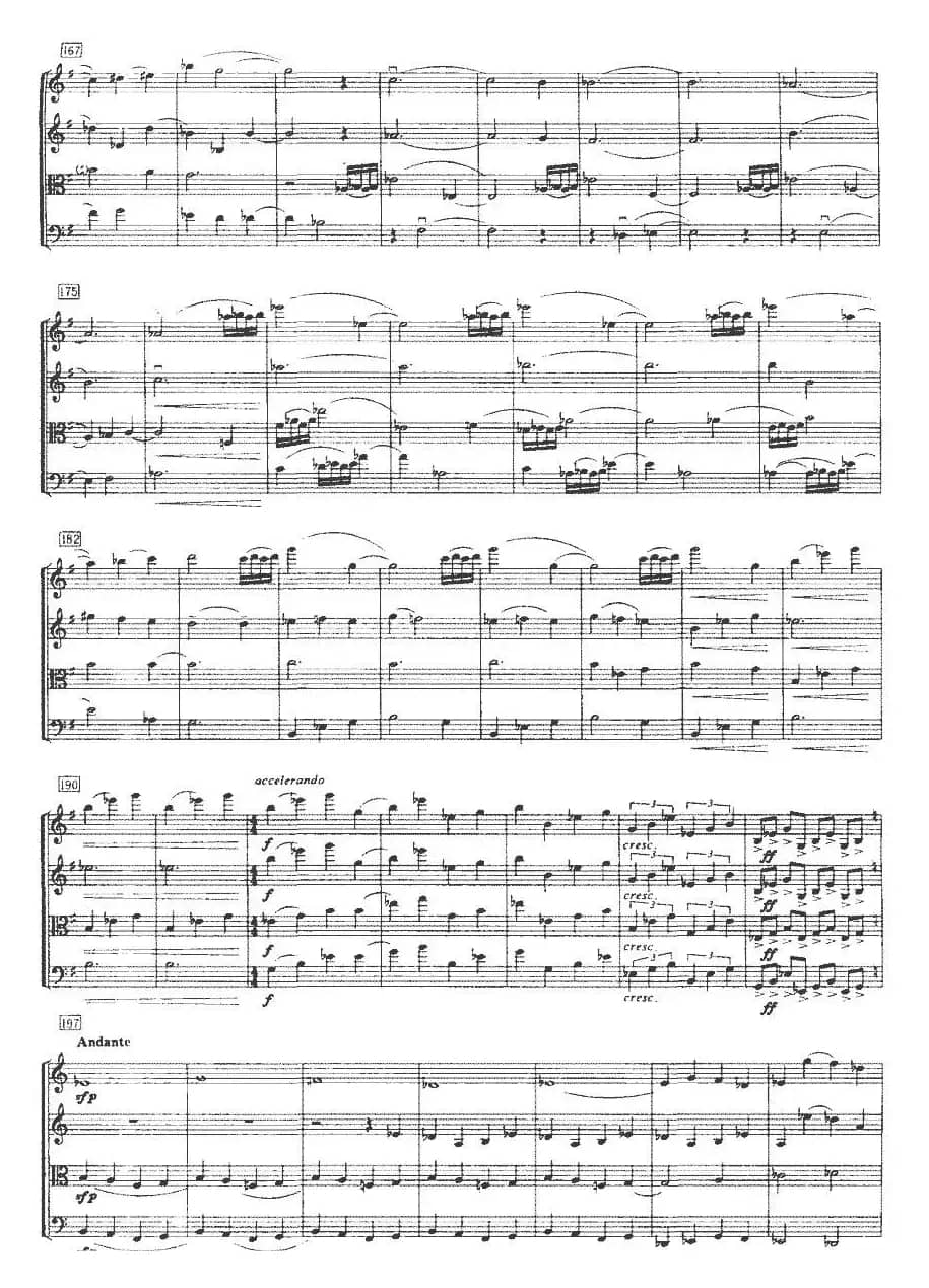 第二弦乐四重奏（高明祎作曲版）