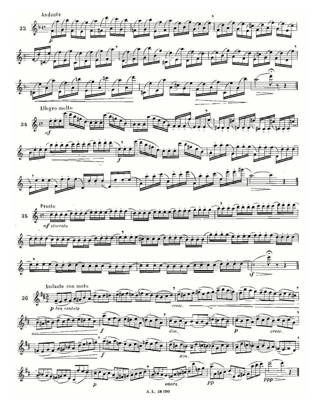 简易音阶练习100首之20-36（moyse - 100 studies after cramer）