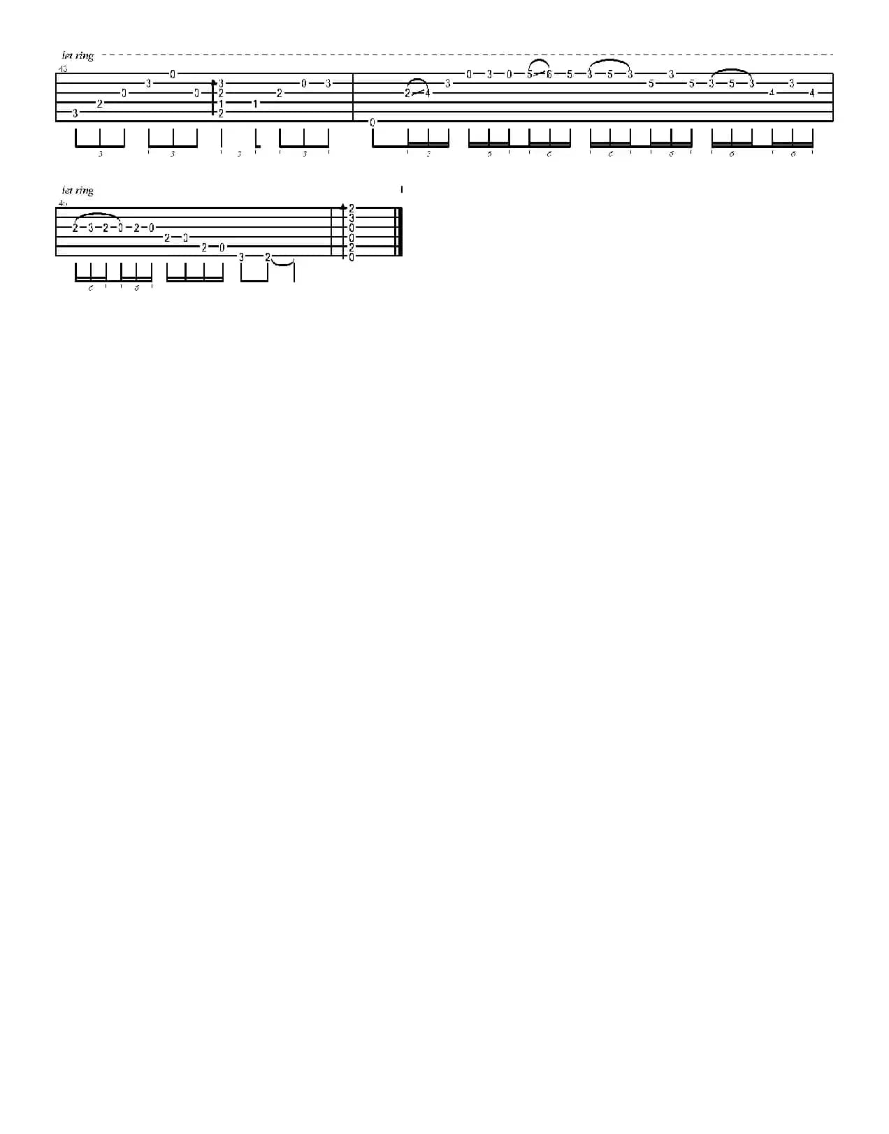 smoker（岸部真明指弹吉他谱）