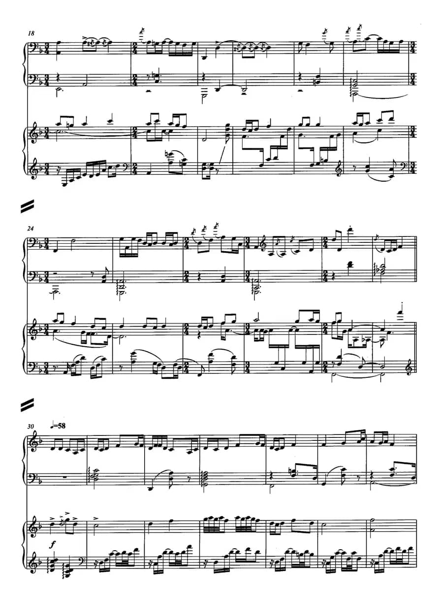 雁之舞（双钢琴）