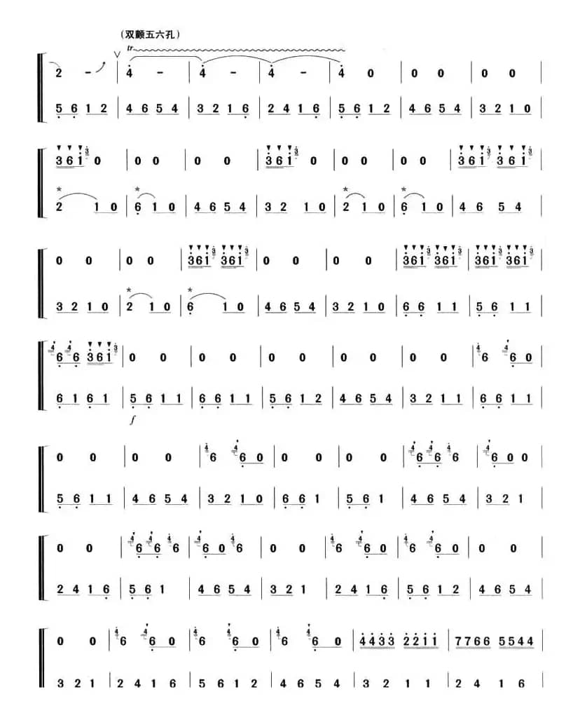 荫中鸟（笛+笙）