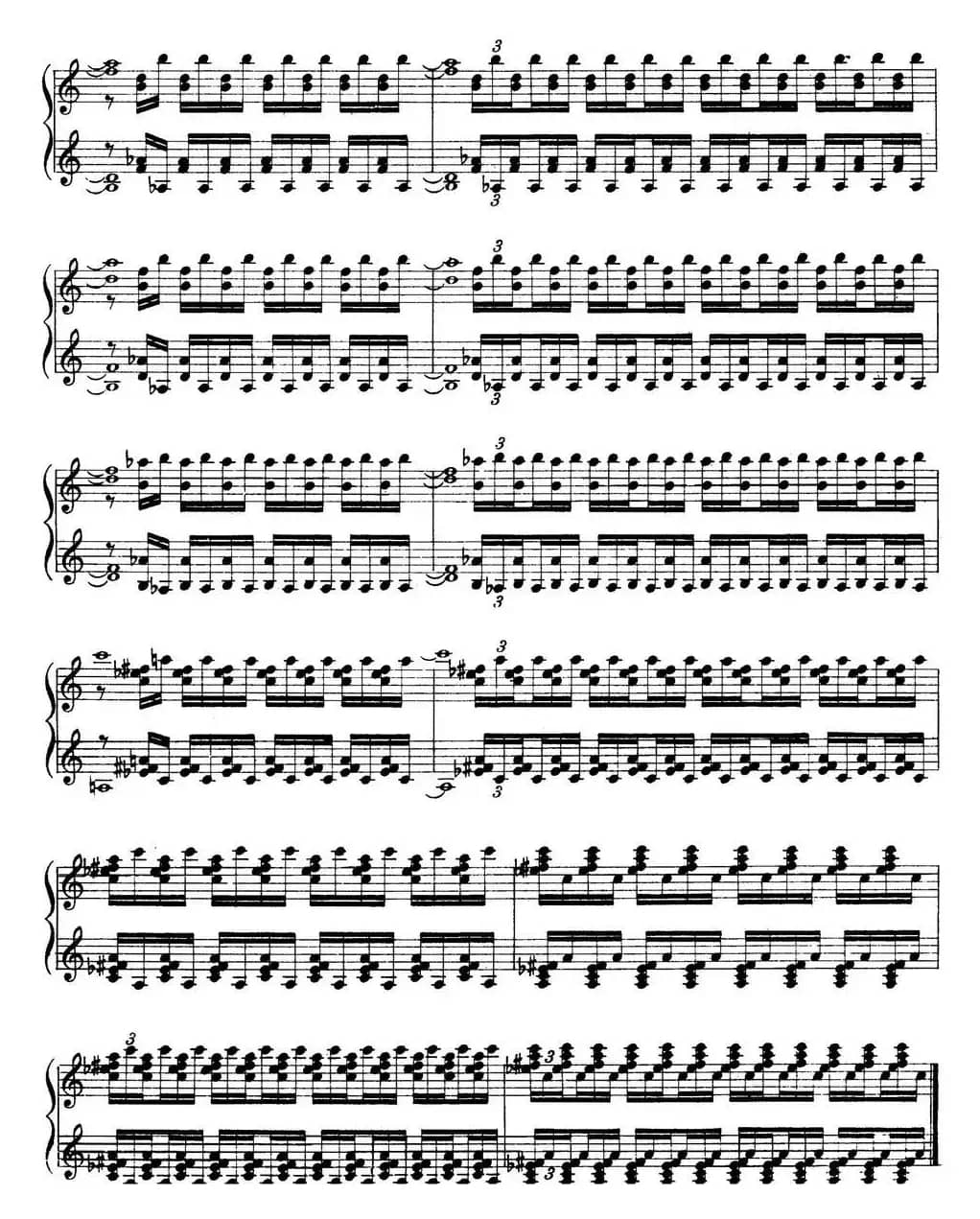 Technical Exercises S.146（李斯特钢琴技巧练习 BOOK Ⅸ）