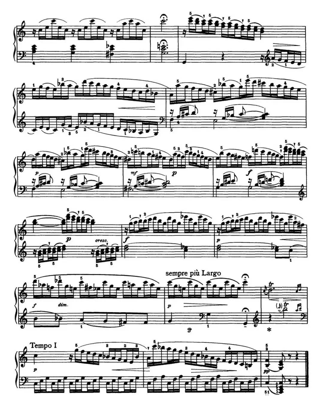 海顿 钢琴奏鸣曲 Hob XVI 39 in G major