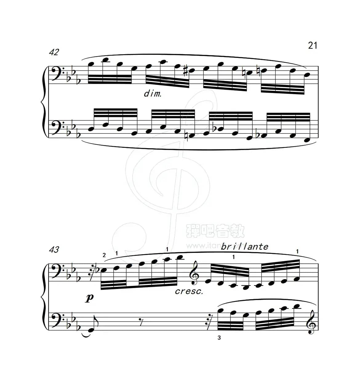 练习曲 30（克拉莫钢琴练习曲60首）