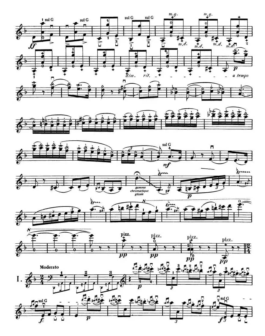 Sarasate《Carmen Fantasy》Op.25（萨拉萨蒂《卡门幻想曲》Op.25）