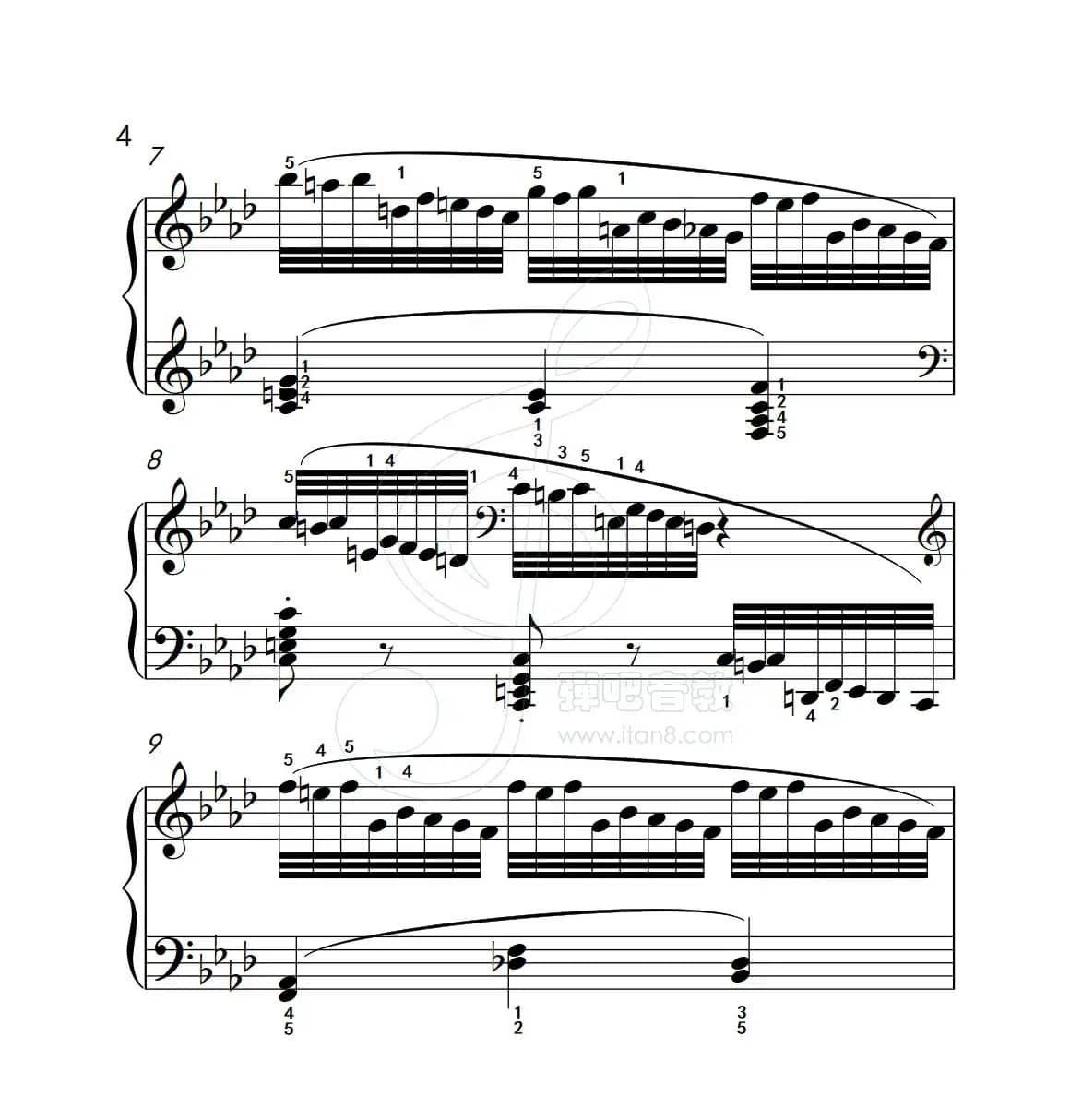 练习曲 13（克拉莫钢琴练习曲60首）