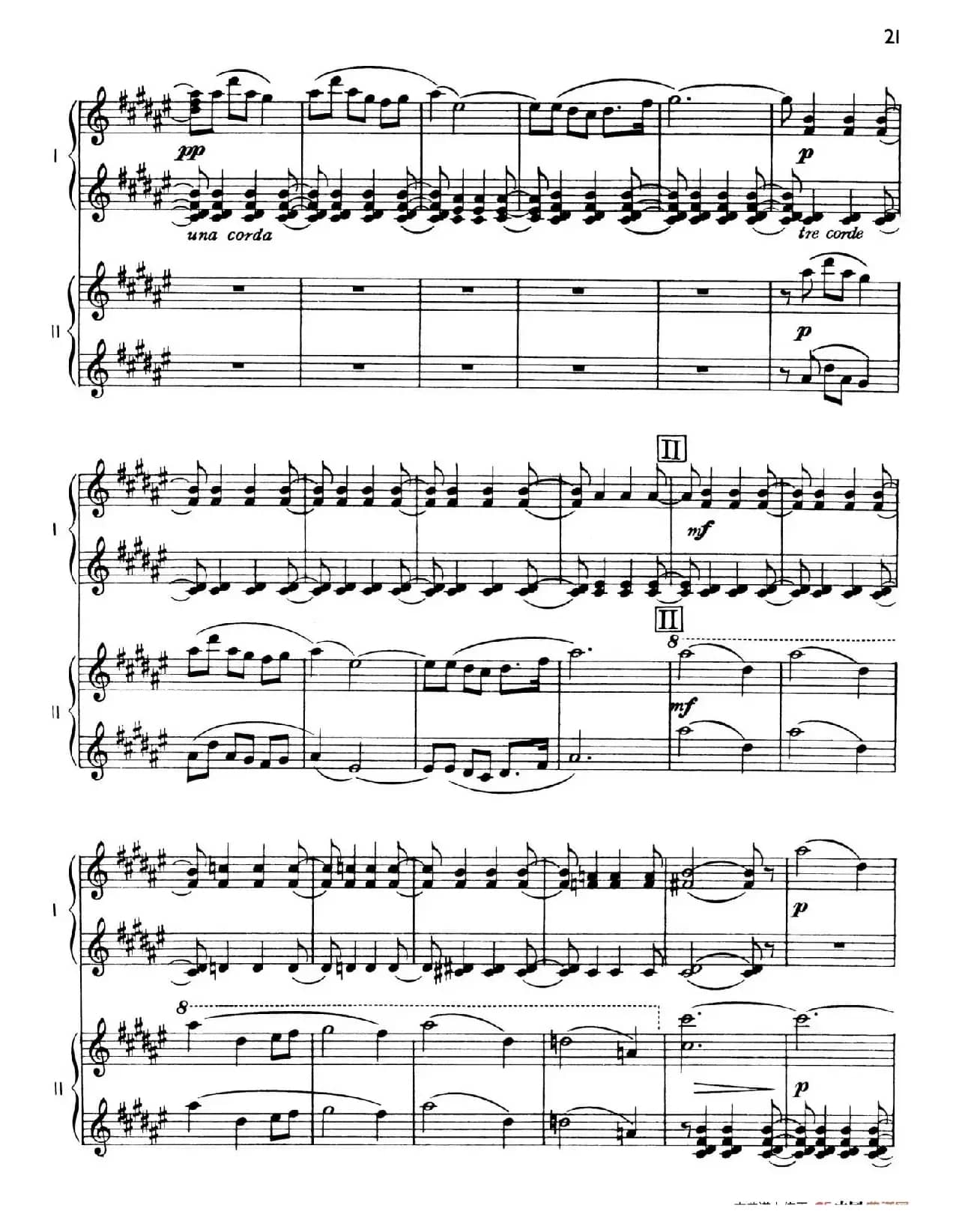 The Planets Op.32（双钢琴）（行星·第二乐章 金星—和平使者）