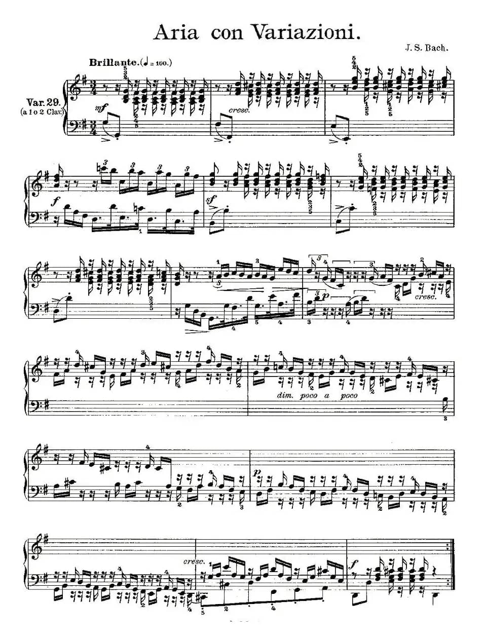 Aria con Variazioni 之29