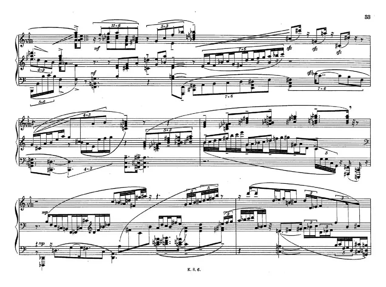 Piano Sonata No.2（第二钢琴奏鸣曲）（P33——42）