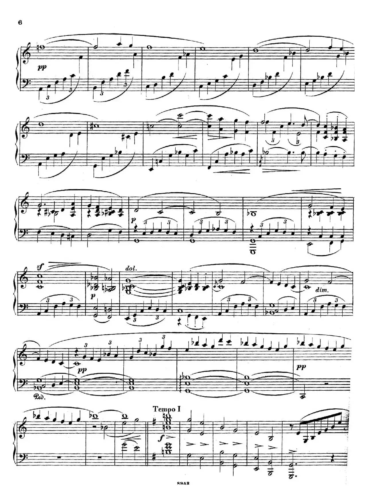 尼尔斯·加德 - e小调钢琴奏鸣曲