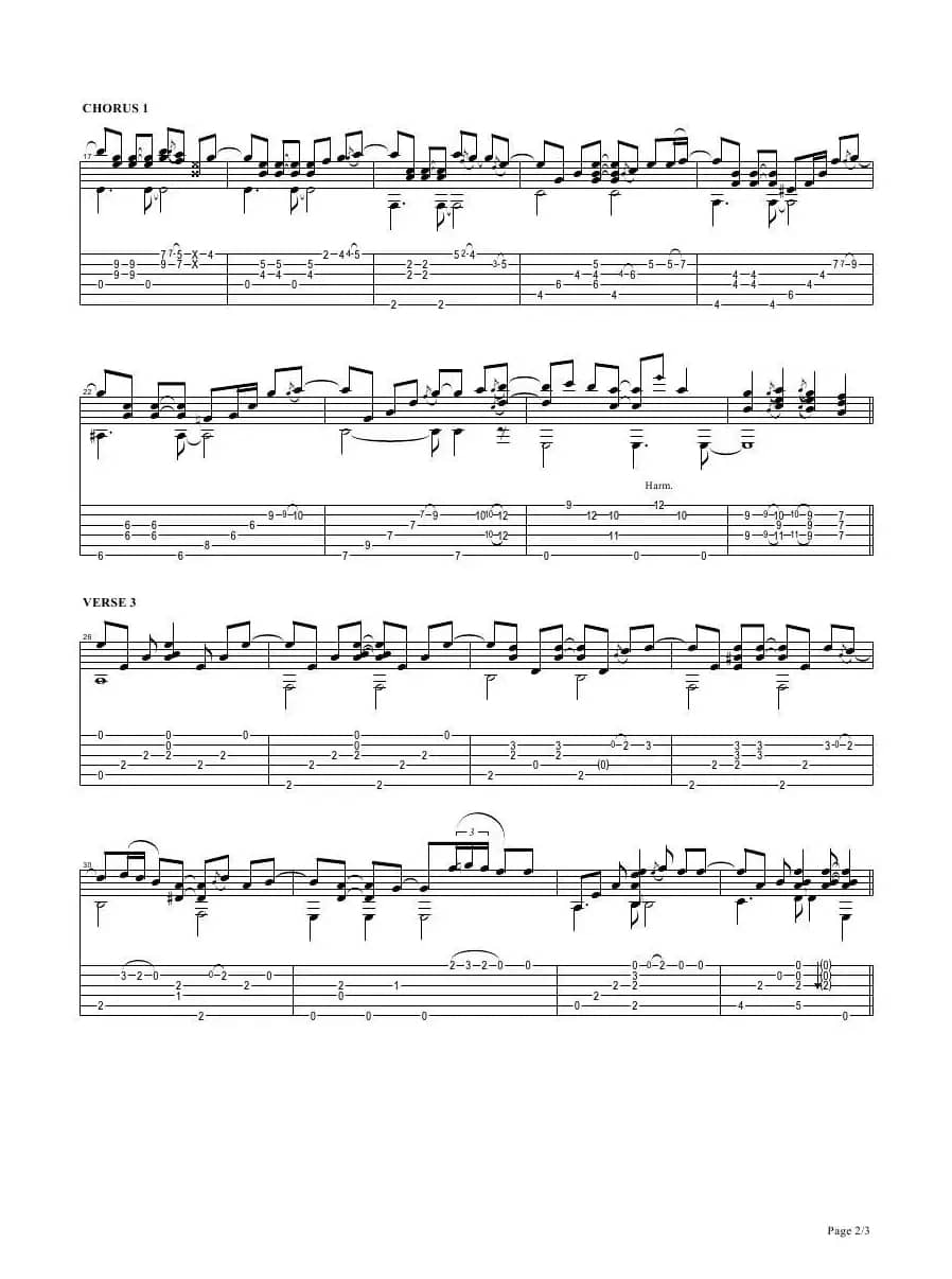 tommy emmanuel：stay close to me version（指弹吉它）