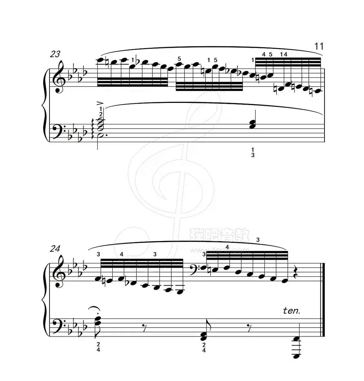 练习曲 13（克拉莫钢琴练习曲60首）