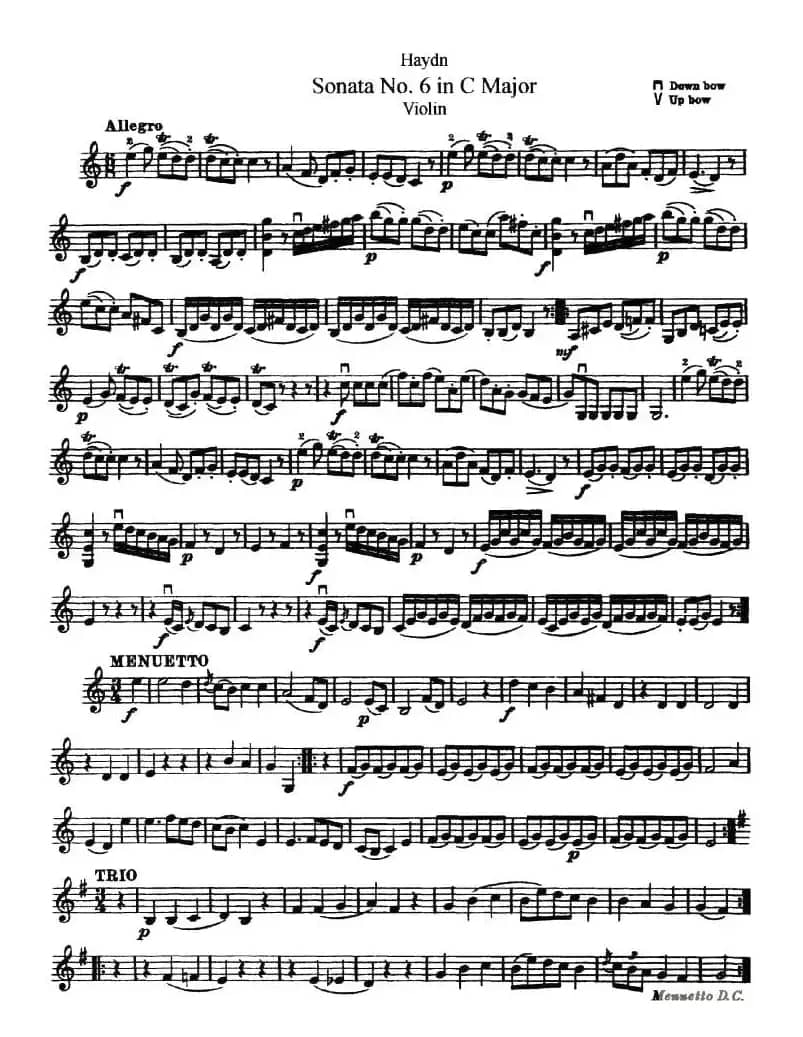 Soata No.6. in C Major