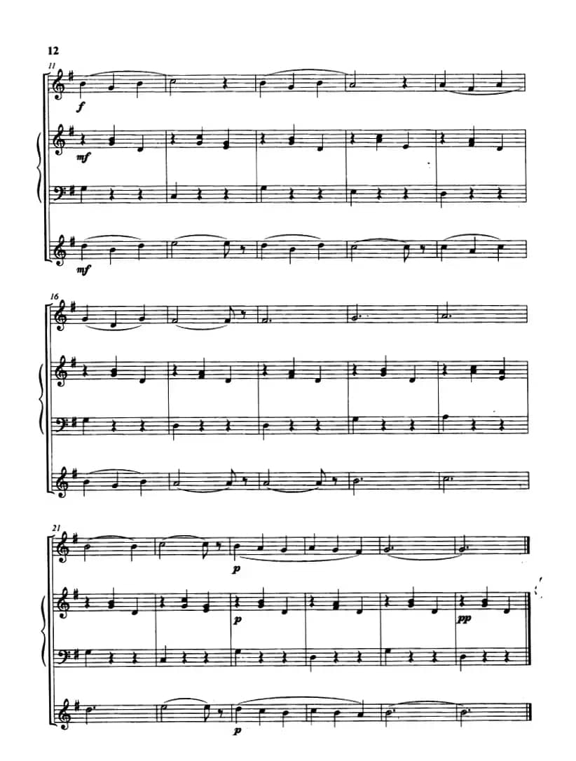 漂泊的水母（三重奏、曾大健编曲）