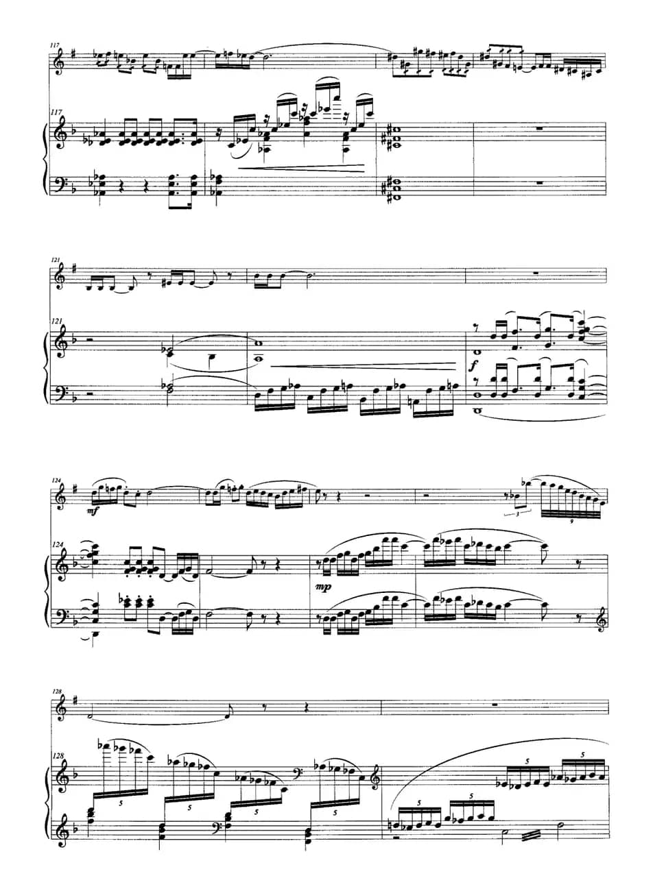 D小调奏鸣曲（小号+钢琴）