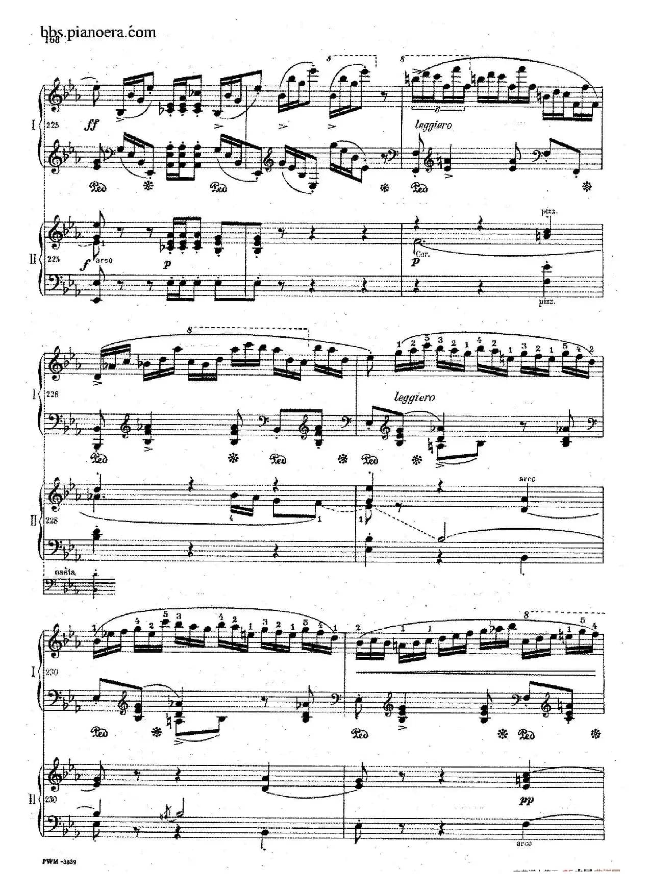 Grande Polonaise Brilliante Preceded by an Andante Spianato Op.22（平静的行板与华丽的波兰舞曲·双钢琴版）