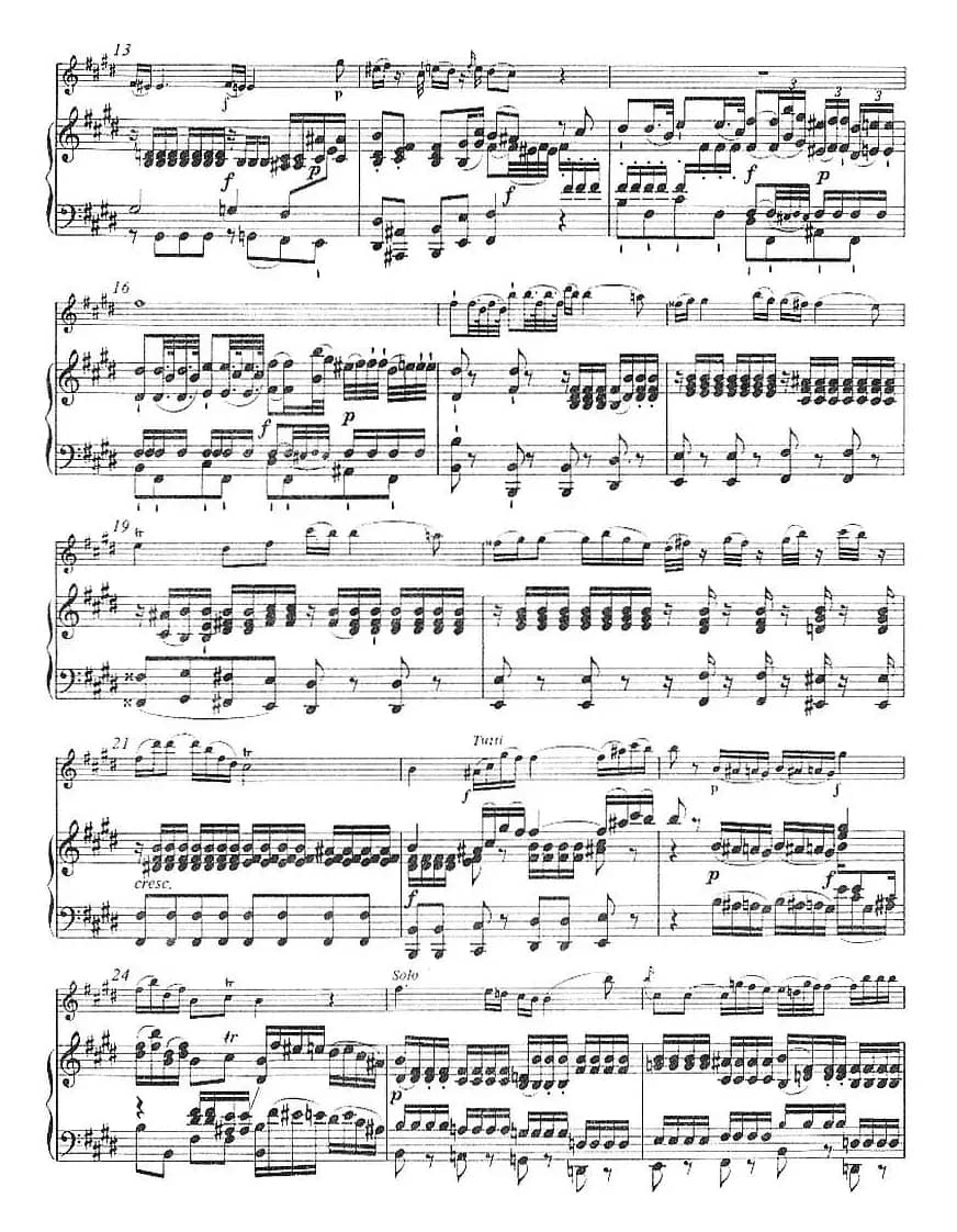 E大调柔板（小提琴+钢琴伴奏）