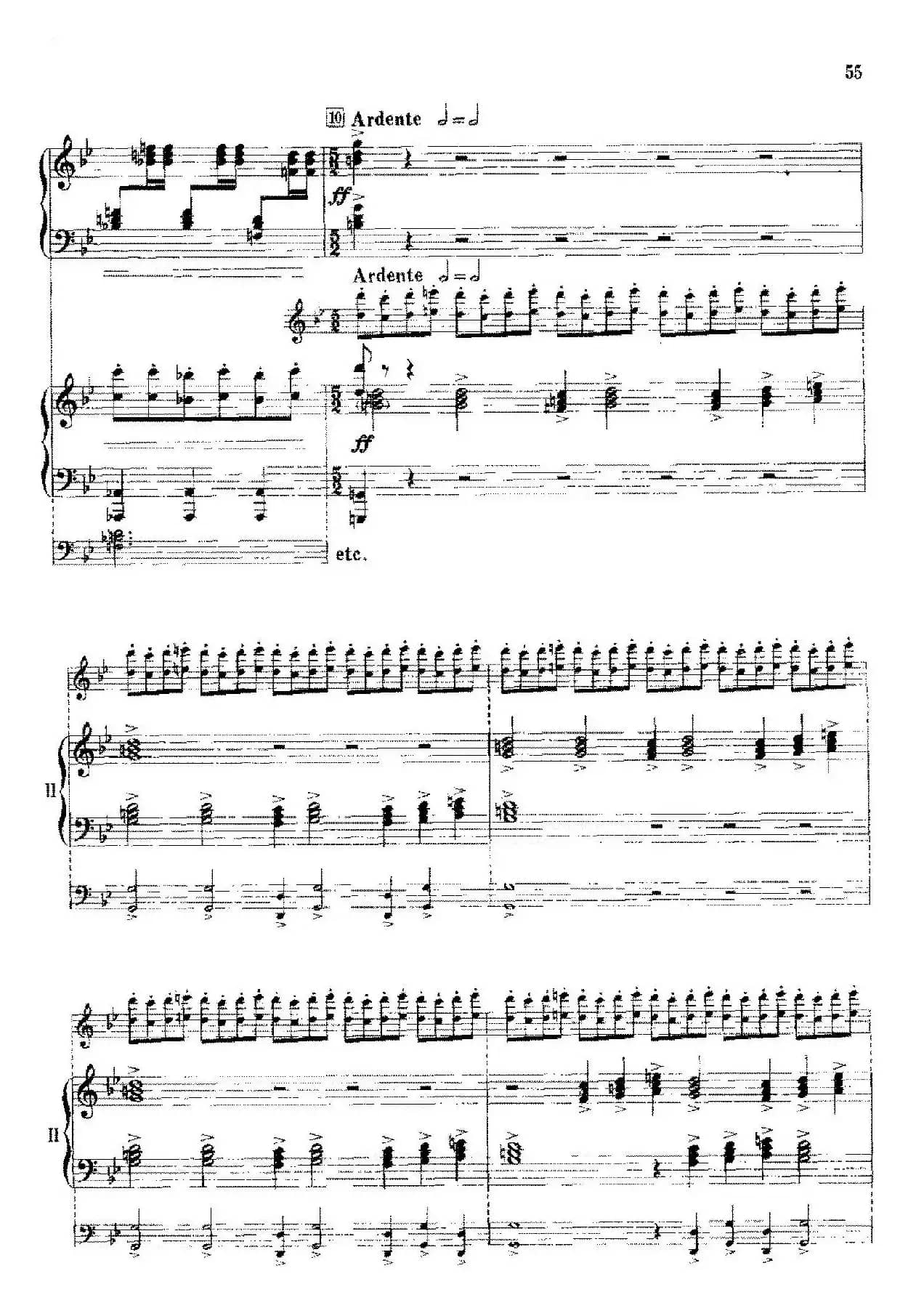 钢琴协奏曲《山林》3、山林的节日（双钢琴）