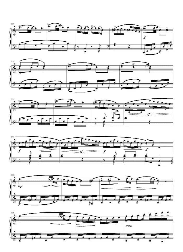 莫扎特C大调第十钢琴奏鸣曲