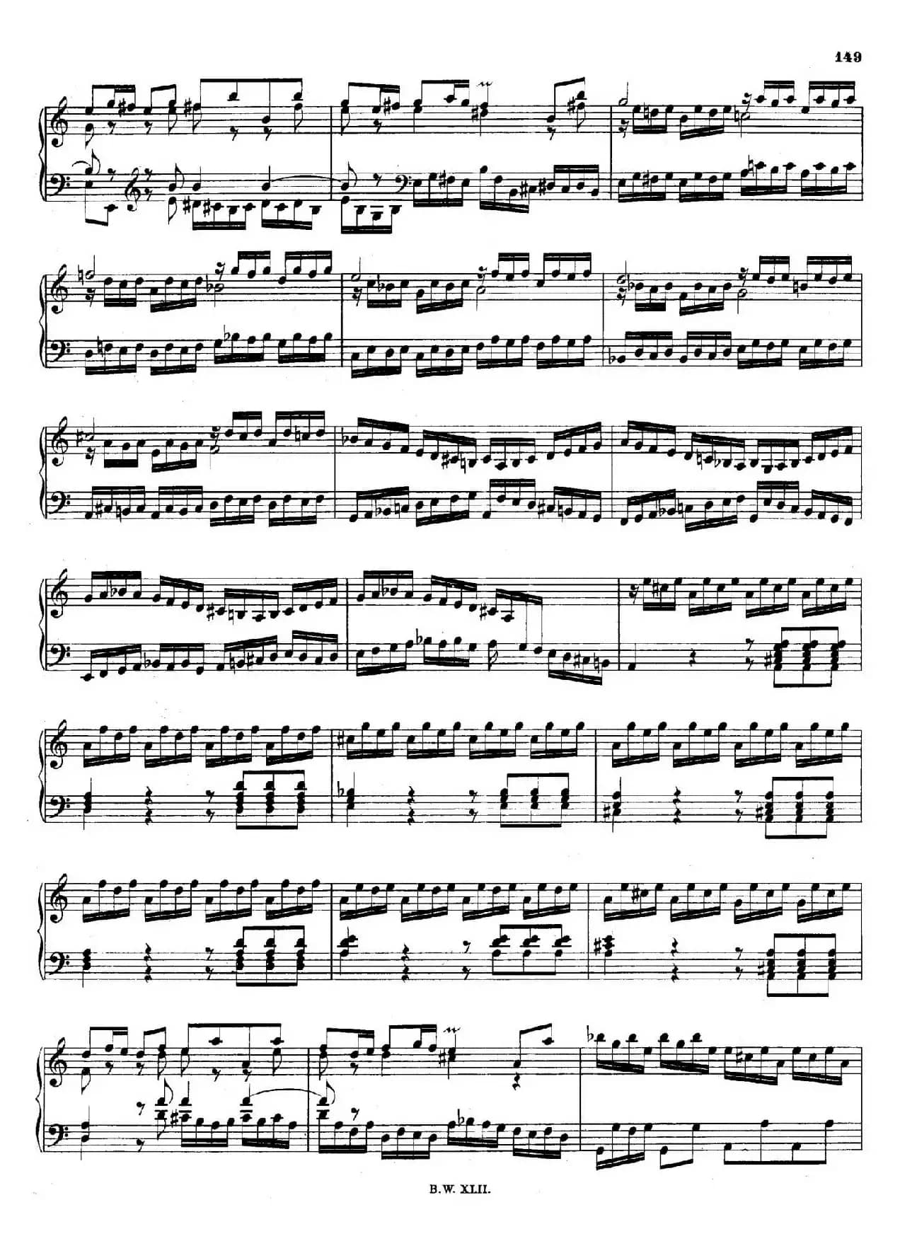 16 Concertos BWV 972-987(十六首为独奏古钢琴而作的协奏曲)(P91——100)