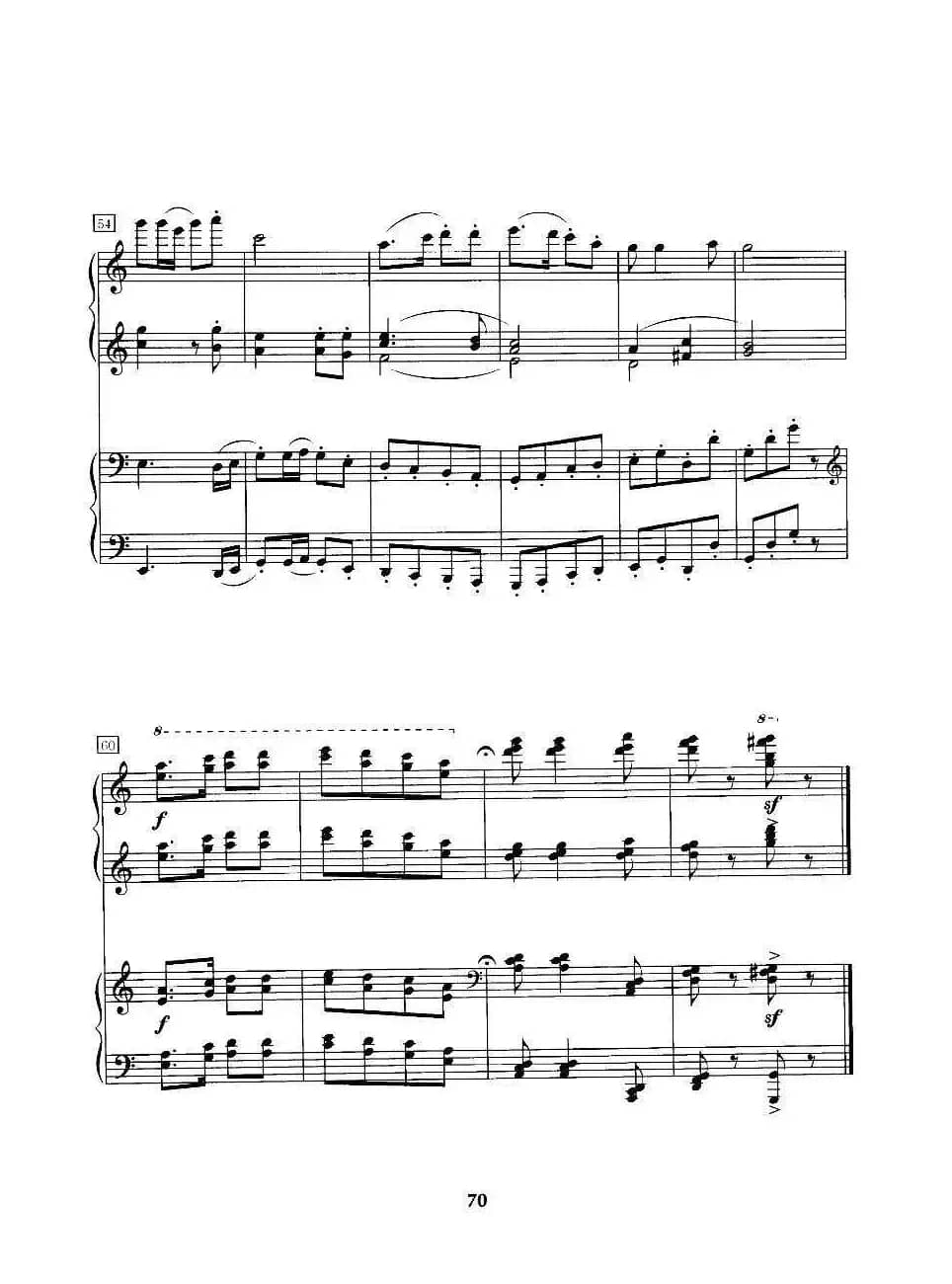 打黄羊调（四手联弹）