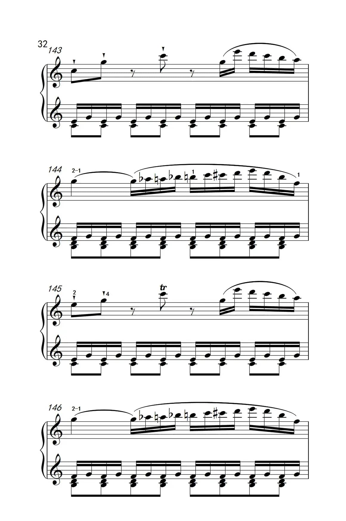 第九级1.C大调奏鸣曲 第一乐章 Hob.XVI 50（中央音乐学院 钢琴（业余）考级教程 7-9级）