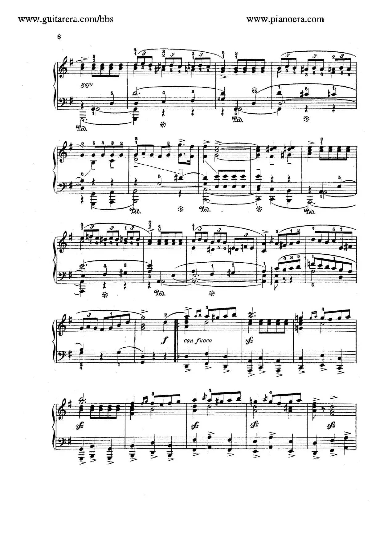 Spanish Dances Op.12(西班牙舞曲·钢琴独奏版)