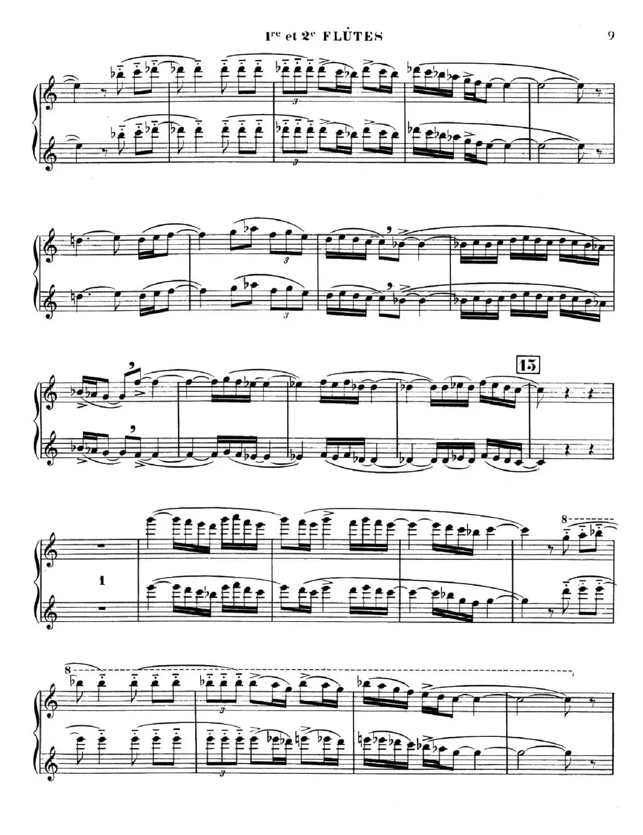 BOLERO（波莱罗）（交响乐长笛分谱）