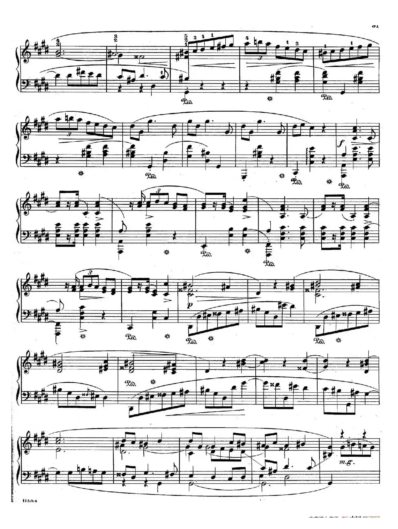 Trois Mazurkas Op.50（3首玛祖卡舞曲·3）