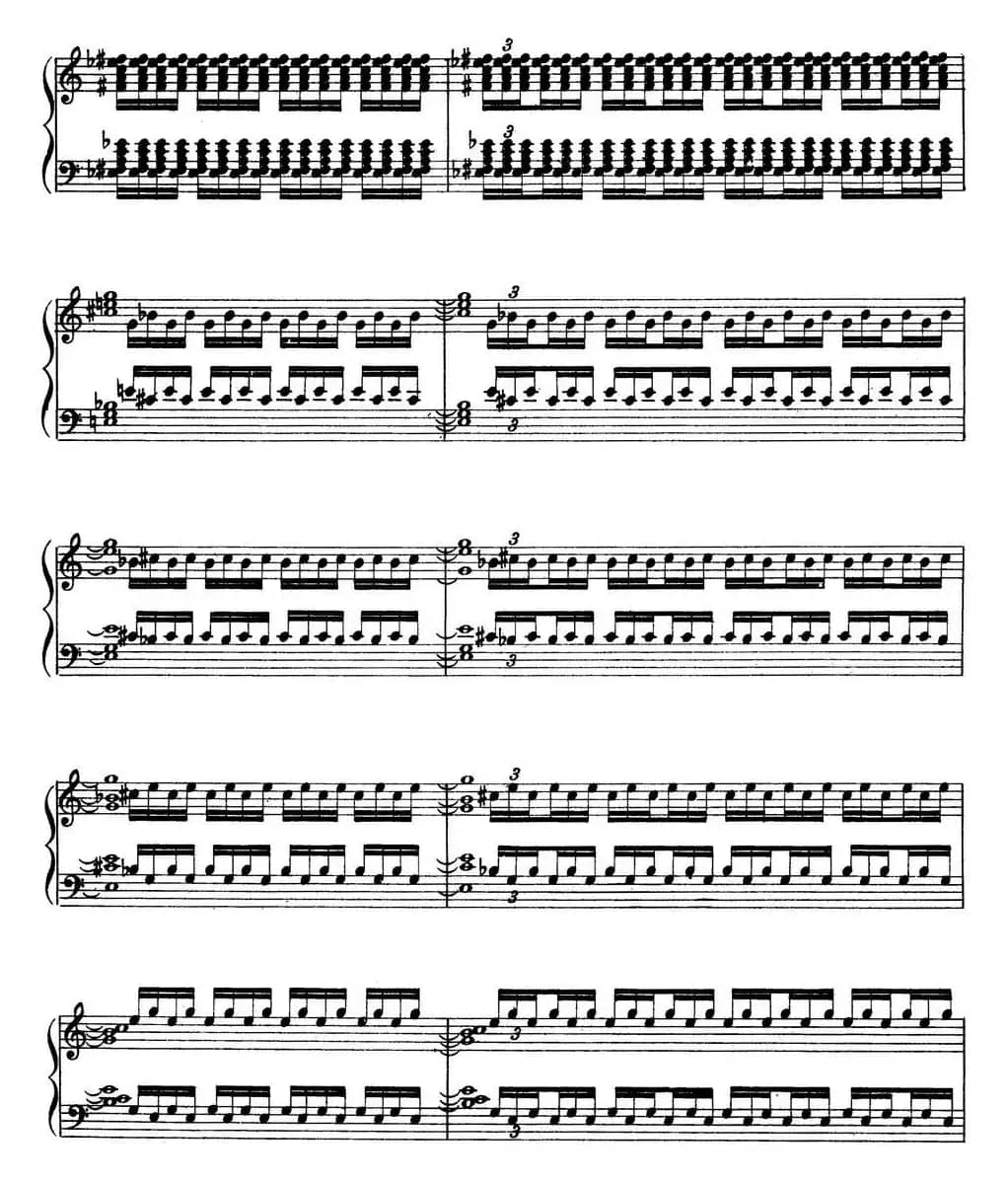 Technical Exercises S.146（李斯特钢琴技巧练习 BOOK Ⅸ）